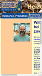 Mobile Screenshot of brennholz-zirwes.de